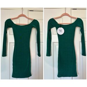 Elegant Green Dress by Princess Polly